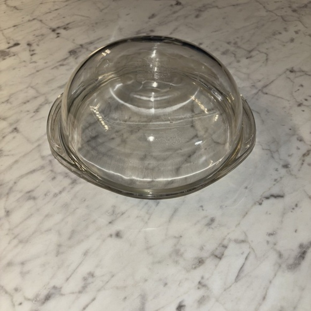 Vintage PYREX Corning Clear Glass 1.5L Round Casserole Baking Dish & Lid, 023 - Picture 7 of 7